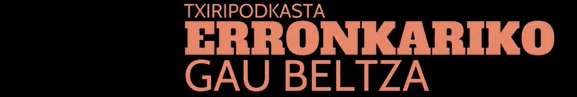 Erronkariko ipuin beltzak